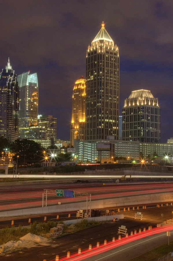 Midtown Atlanta at Night