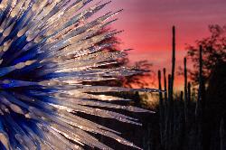 Sunset in Glass