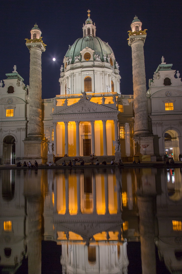 Moon and Church