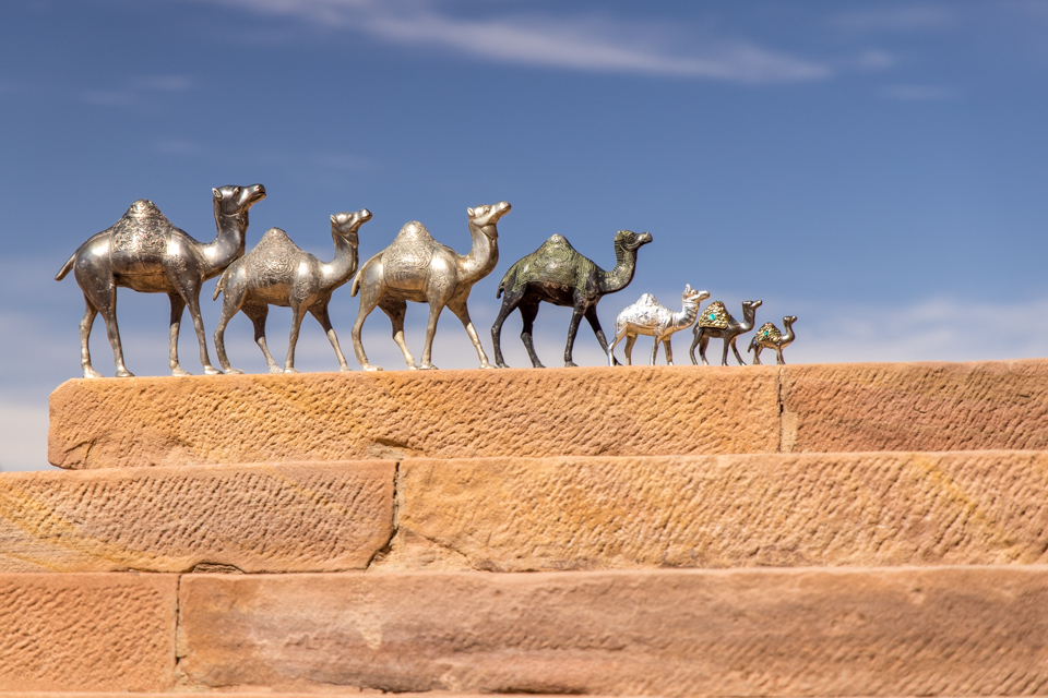 Camels on the Stair